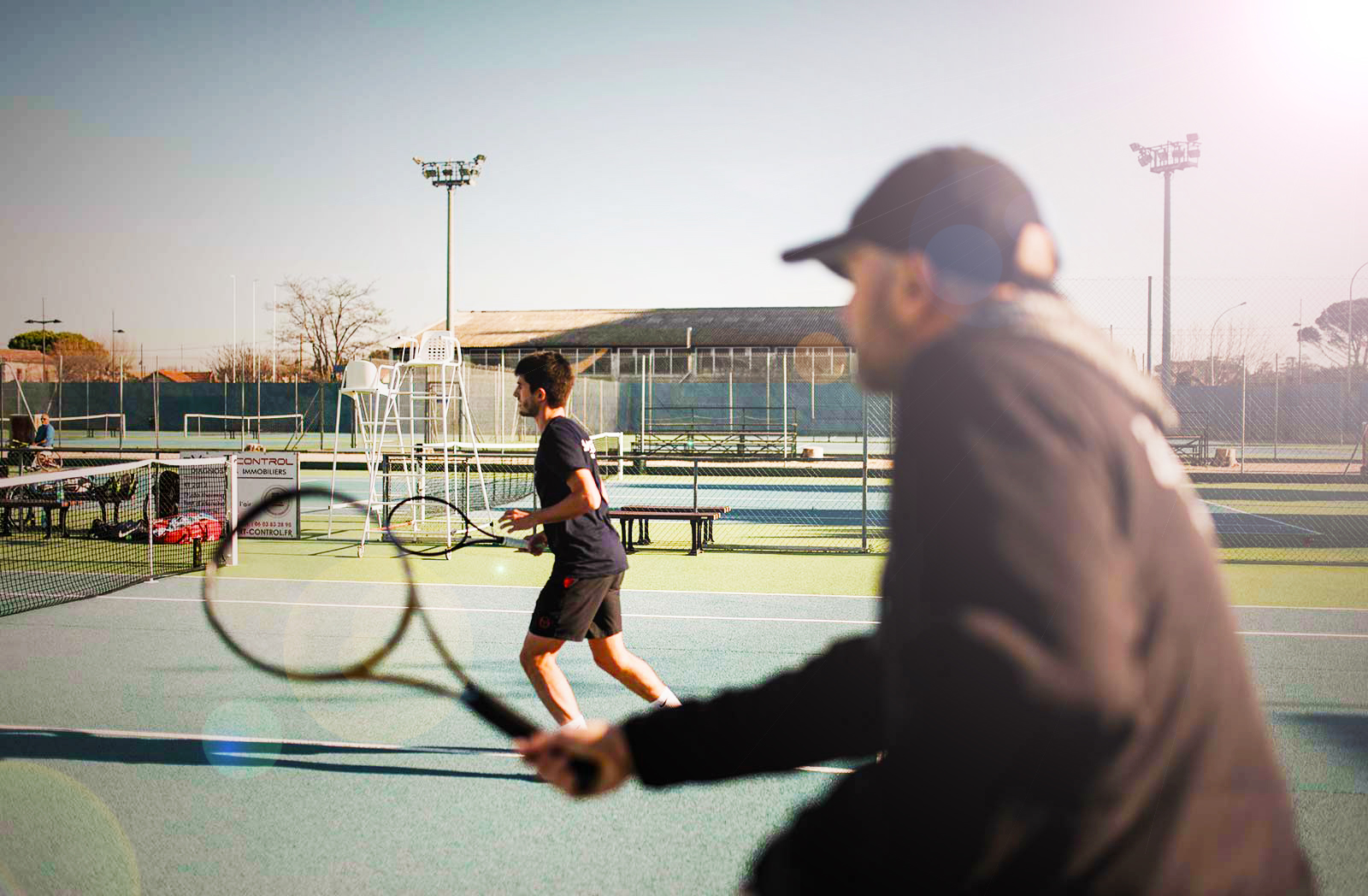 Semi-intensive children's tennis course