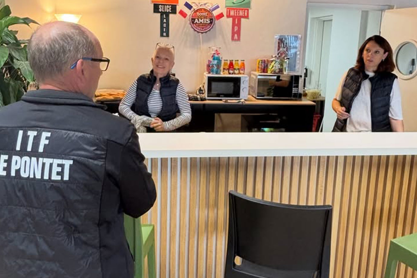 Les bénévoles de l'ITF Le Pontet !