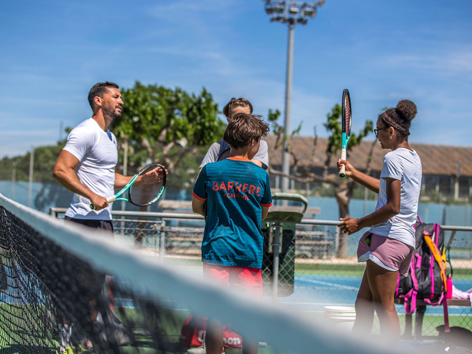 Tournees d'été tennis avec l'académie Barrere